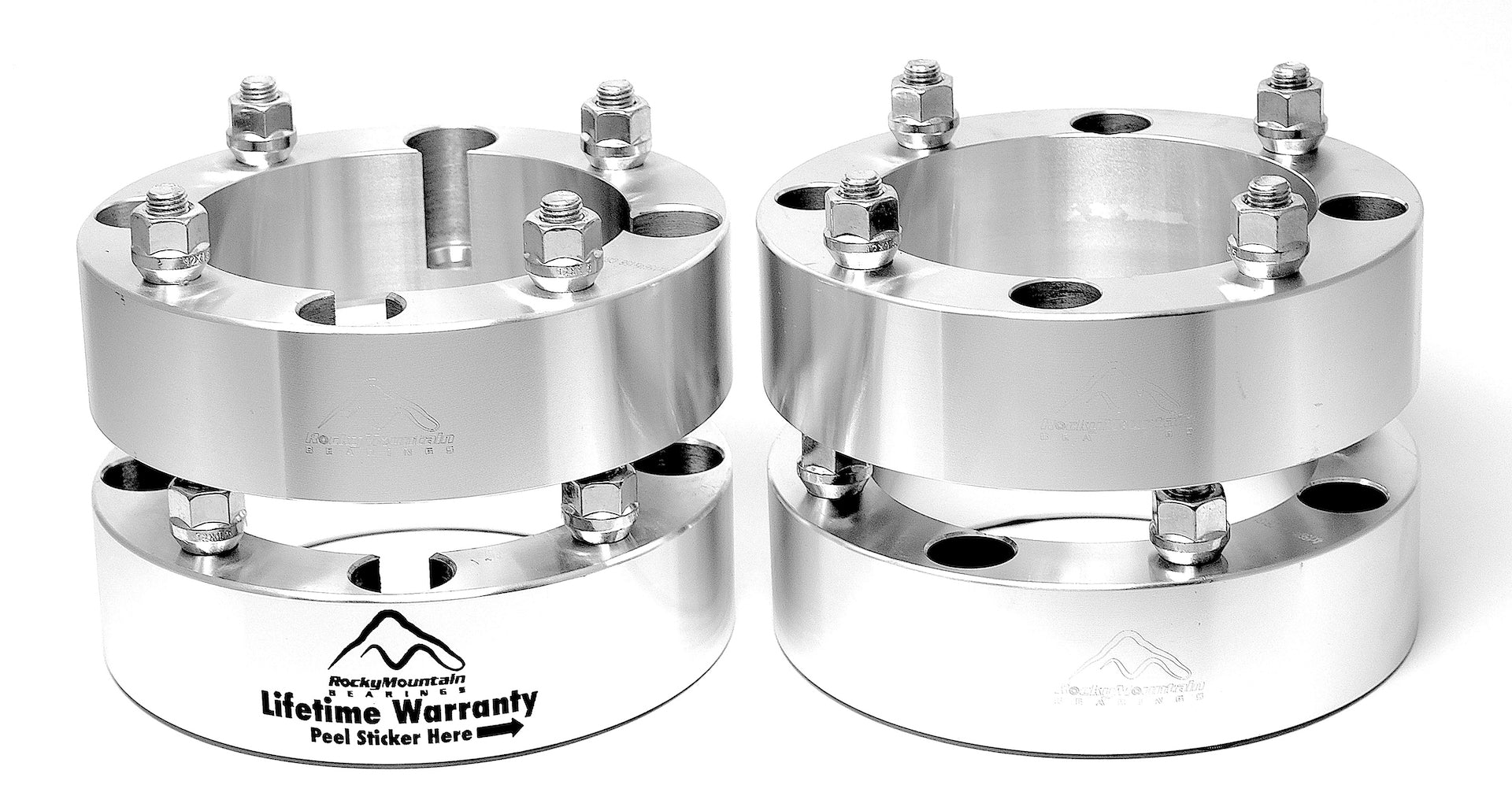 4 Wheel Spacer Adapters to install Polaris RZR 1000 rims onto RZR 900X –  Rocky Mountain Bearings