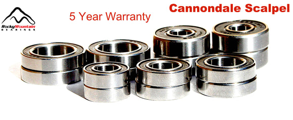 Cannondale Scalpel 29 Carbon Pivot Suspension Bearing Kits 2012 through 2016