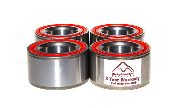 Polaris RZR 800 2008 2009 and RZR S 800 Wheel Bearings Front and Rear - Exceeds OEM - Fits stock hubs